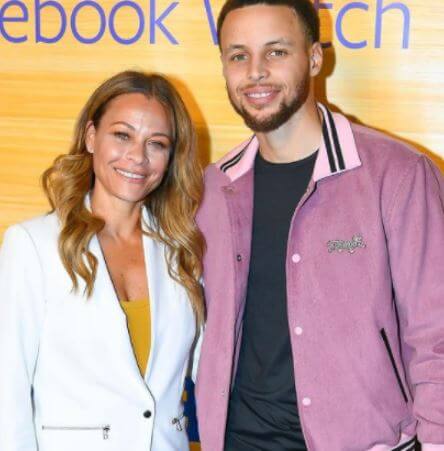 Sonya Curry with her son Stephen Curry.
